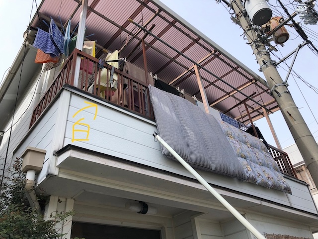 張り替えた後の様子・別角度